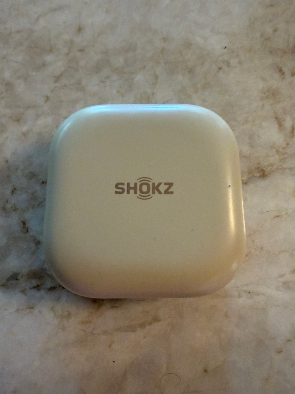Shokz Open-Ear Over-Ear Headphones Charging Case- White